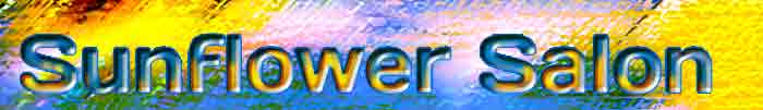 Logo for Sunflower Salon designed by On The Fly Web Dev for Sindiek8.com