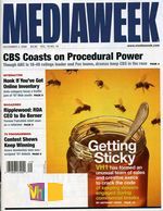 cover of Media Week with article on VH1's pod-busters